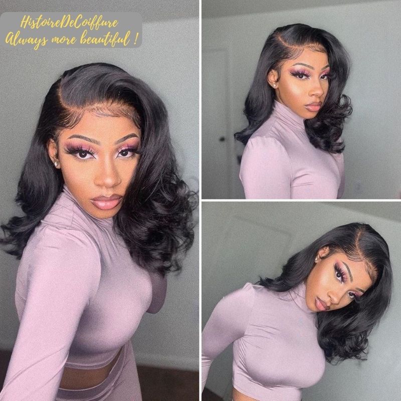 Perruque Péruvienne Malaîka & sa Lace Front wigs - HistoireDeCoiffure
